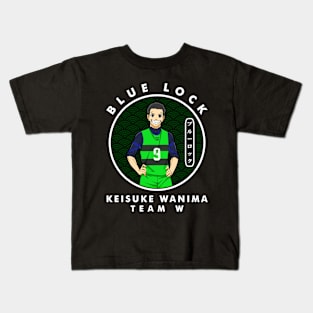 KEISUKE WANIMA - TEAM W Kids T-Shirt